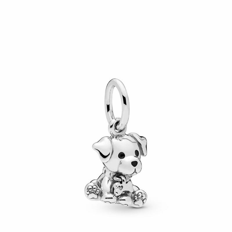 Pandora Labrador Puppy Dangle Charm Sale NZ, Sterling Silver (435092-DHR)